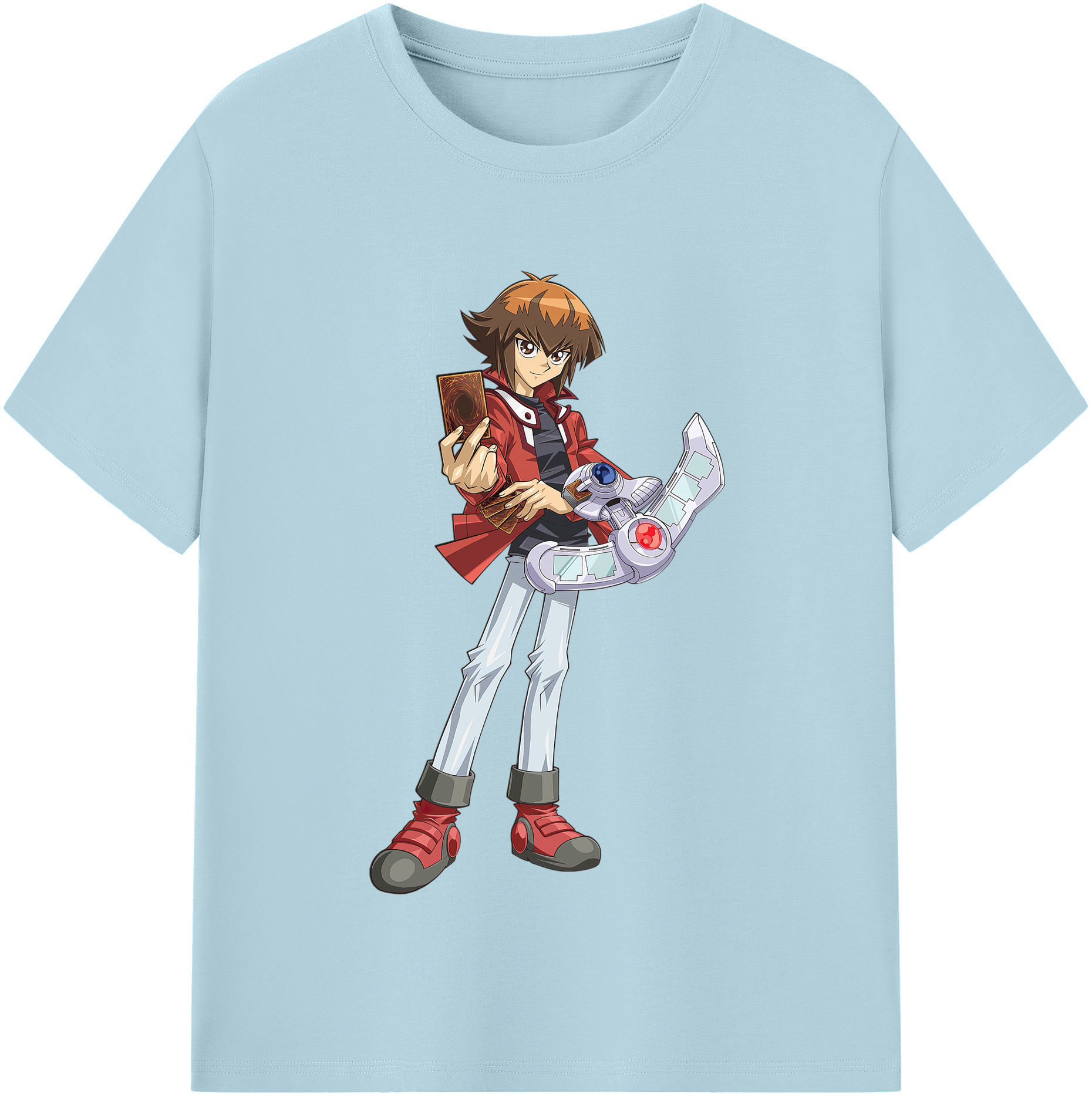 （画像用） 遊☆戯☆王 Yu-Gi-Oh! 綿100％半袖Tシャツ（フロントプリント）